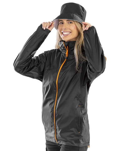 Result Urban HDi Quest Stowable Jacket - Black/Orange (RS189M)