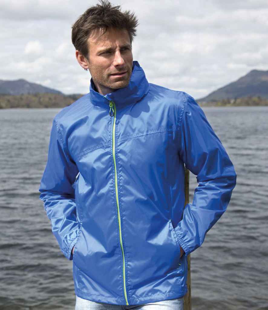 Result Urban Result Urban HDi Quest Stowable Jacket - Royal Blue/Lime Green (RS189M)