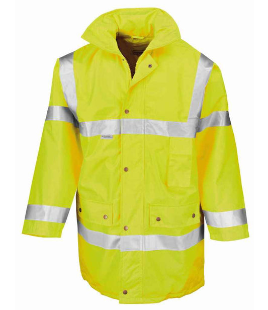 Result Safe-Guard Hi-Vis Safety Jacket - Yellow (RS18)