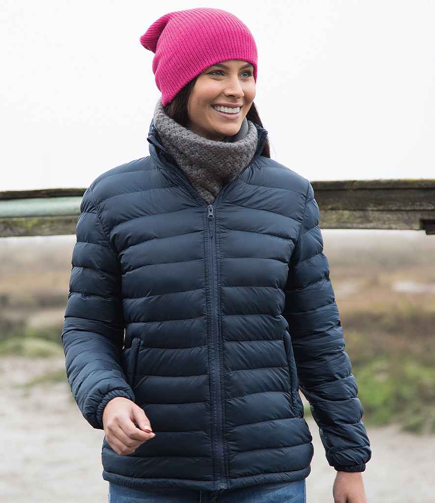 Result Urban Ladies Ice Bird Padded Jacket - Navy (RS192F)