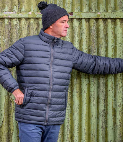 Result Urban Result Urban Ice Bird Padded Jacket - Frost Grey (RS192M)