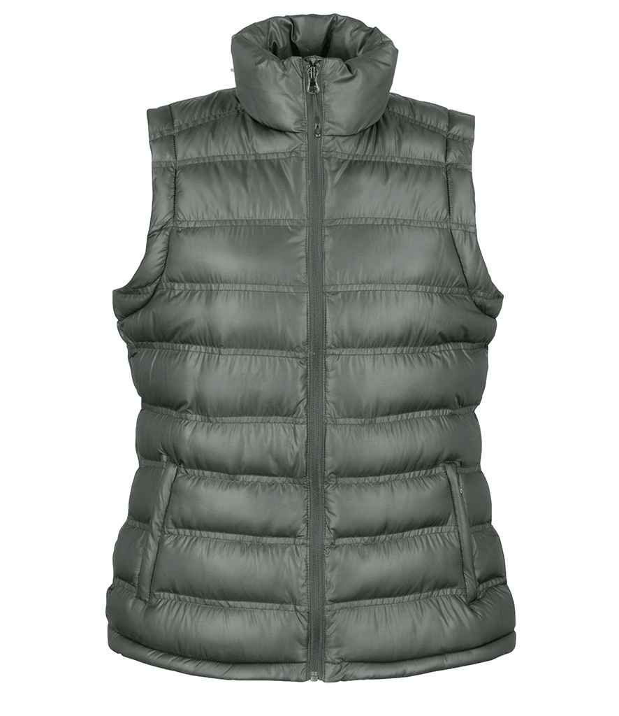 Result Urban Ladies Ice Bird Padded Gilet - Frost Grey (RS193F)