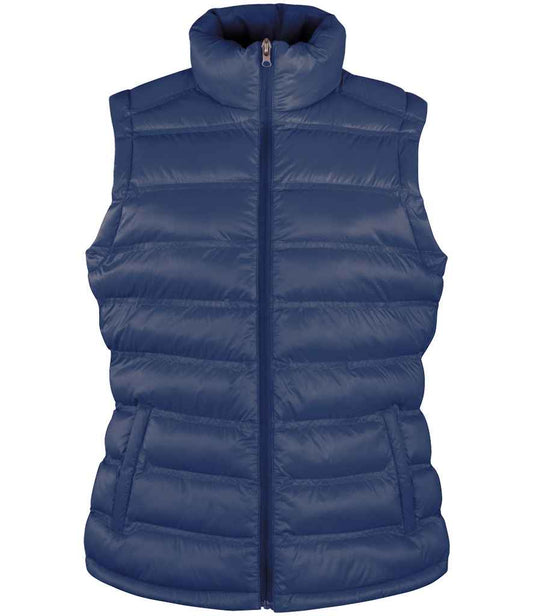 Result Urban Ladies Ice Bird Padded Gilet - Navy (RS193F)