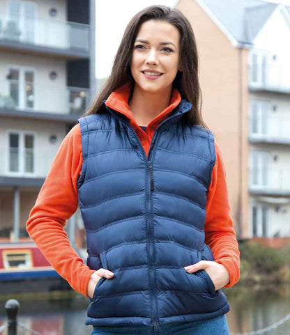 Result Urban Ladies Ice Bird Padded Gilet - Navy (RS193F)