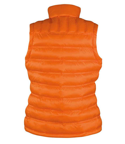Result Urban Ladies Ice Bird Padded Gilet - Orange (RS193F)