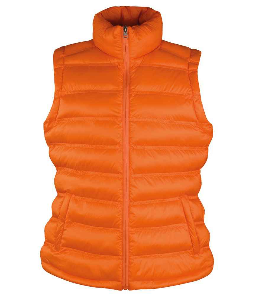 Result Urban Result Urban Ladies Ice Bird Padded Gilet - Orange (RS193F)