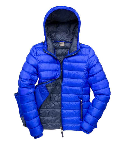 Result Urban Ladies Snow Bird Padded Jacket - Royal Blue/Navy (RS194F)