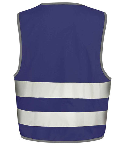 Result Core Kids Enhanced Vis Vest - Navy (RS200BE)