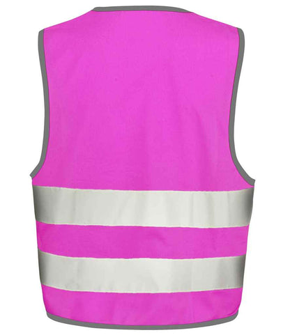 Result Core Kids Enhanced Vis Vest - Pink (RS200BE)