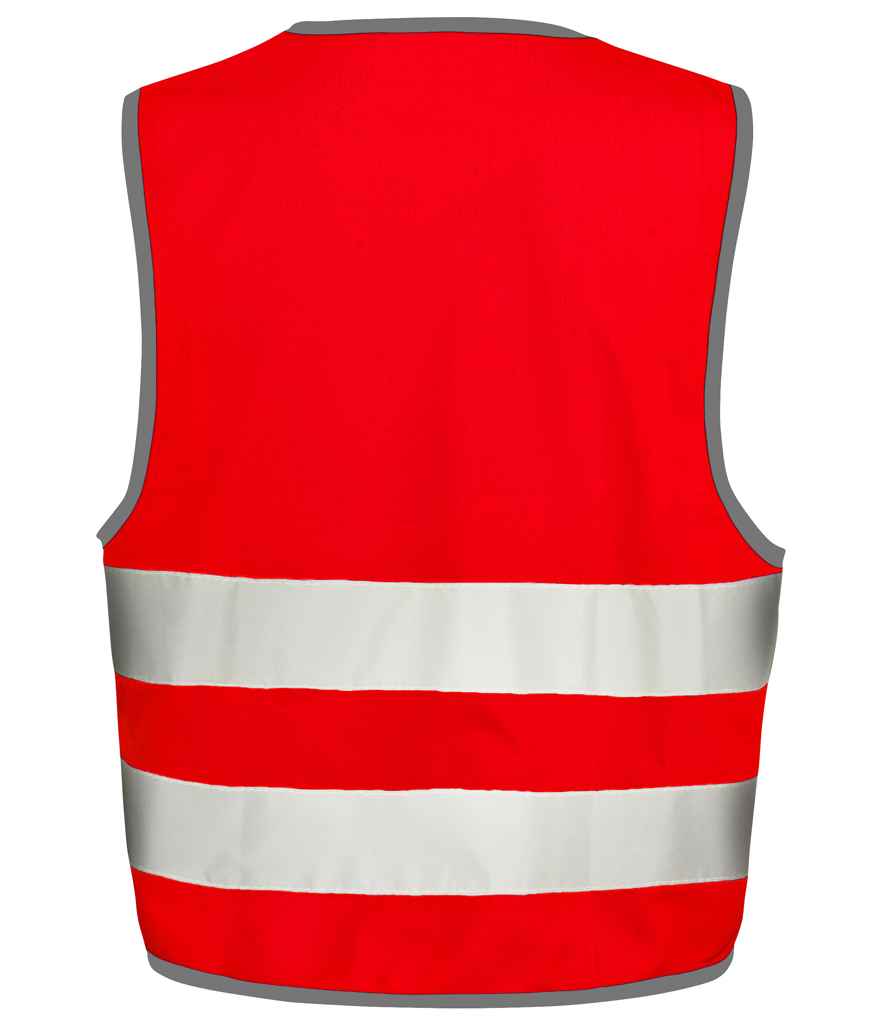 Result Core Kids Enhanced Vis Vest - Red (RS200BE)