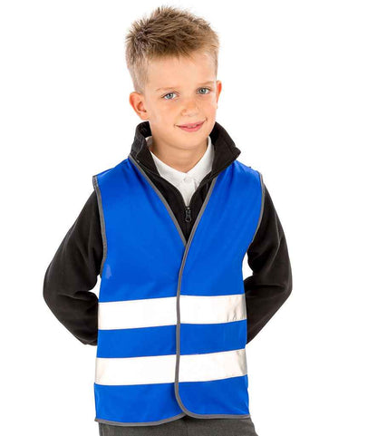 Result Core Kids Enhanced Vis Vest - Royal Blue (RS200BE)