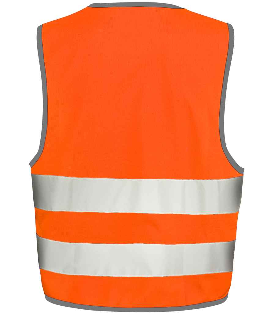 Result Core Kids Hi-Vis Safety Vest - Fluorescent Orange (RS200B)