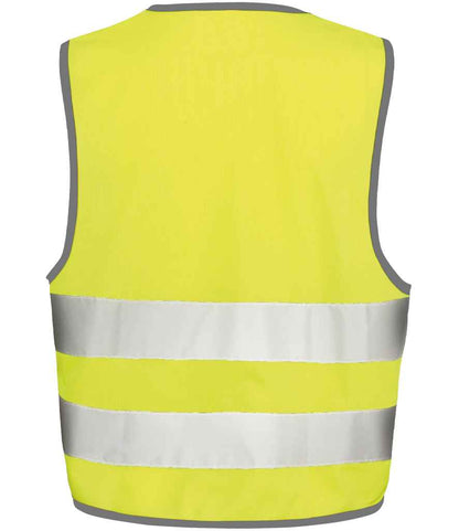 Result Core Kids Hi-Vis Safety Vest - Fluorescent Yellow (RS200B)