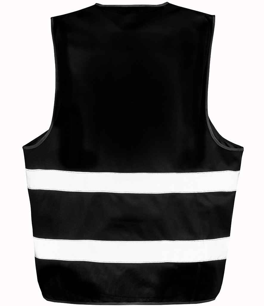 Result Core Enhanced Vis Vest - Black (RS200E)