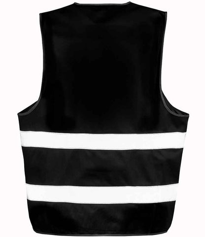 Result Core Enhanced Vis Vest - Black (RS200E)