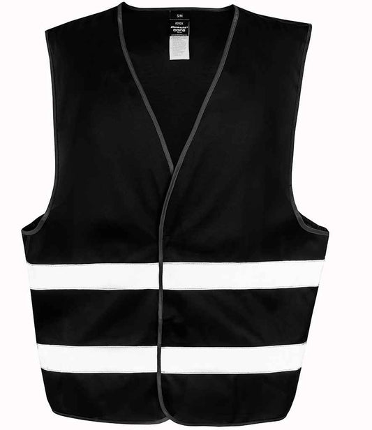 Result Core Enhanced Vis Vest - Black (RS200E)