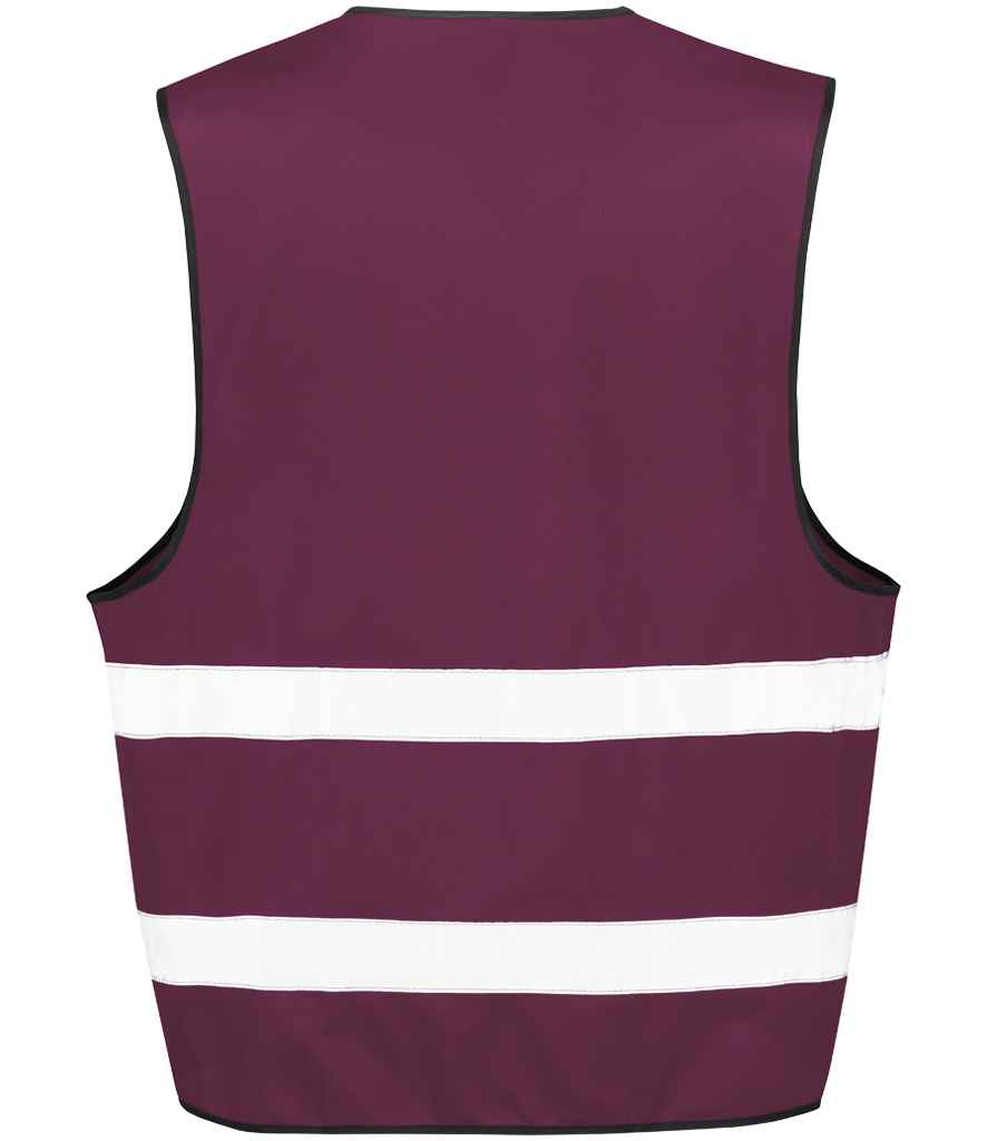 Result Core Enhanced Vis Vest - Burgundy (RS200E)