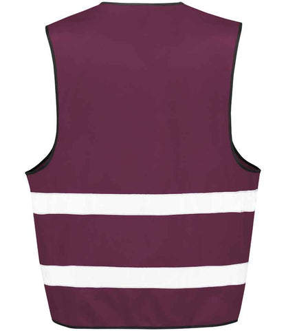 Result Core Enhanced Vis Vest - Burgundy (RS200E)