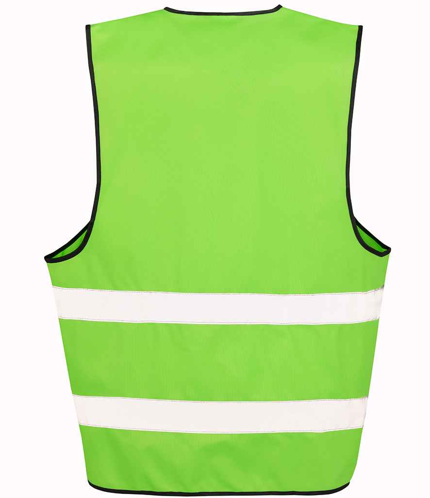 Result Core Enhanced Vis Vest - Lime Green (RS200E)