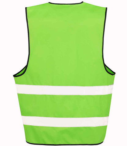 Result Core Enhanced Vis Vest - Lime Green (RS200E)