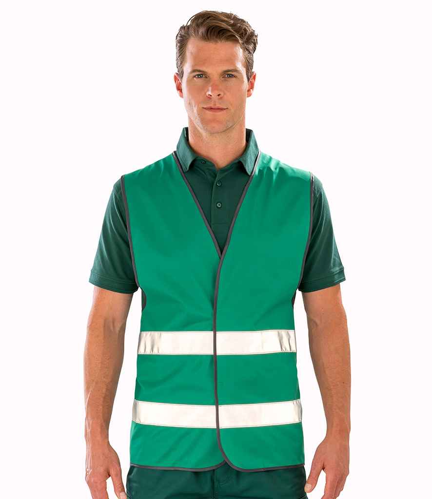 Result Core Enhanced Vis Vest - Paramedic Green (RS200E)