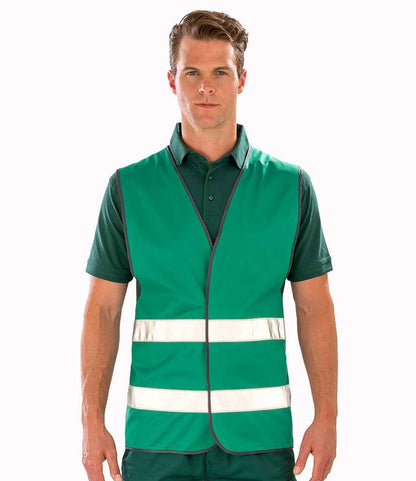 Result Core Enhanced Vis Vest - Paramedic Green (RS200E)