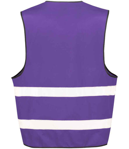 Result Core Enhanced Vis Vest - Purple (RS200E)