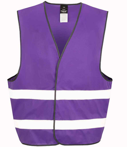 Result Core Enhanced Vis Vest - Purple (RS200E)