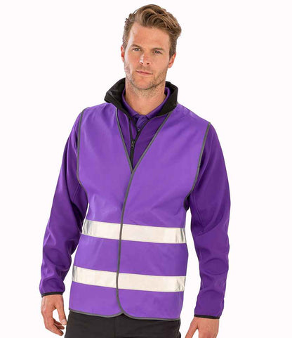 Result Core Enhanced Vis Vest - Purple (RS200E)