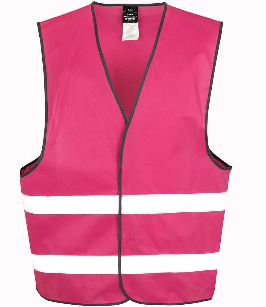 Result Core Enhanced Vis Vest - Raspberry (RS200E)