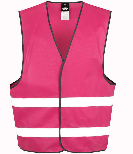 Result Core Enhanced Vis Vest - Raspberry (RS200E)