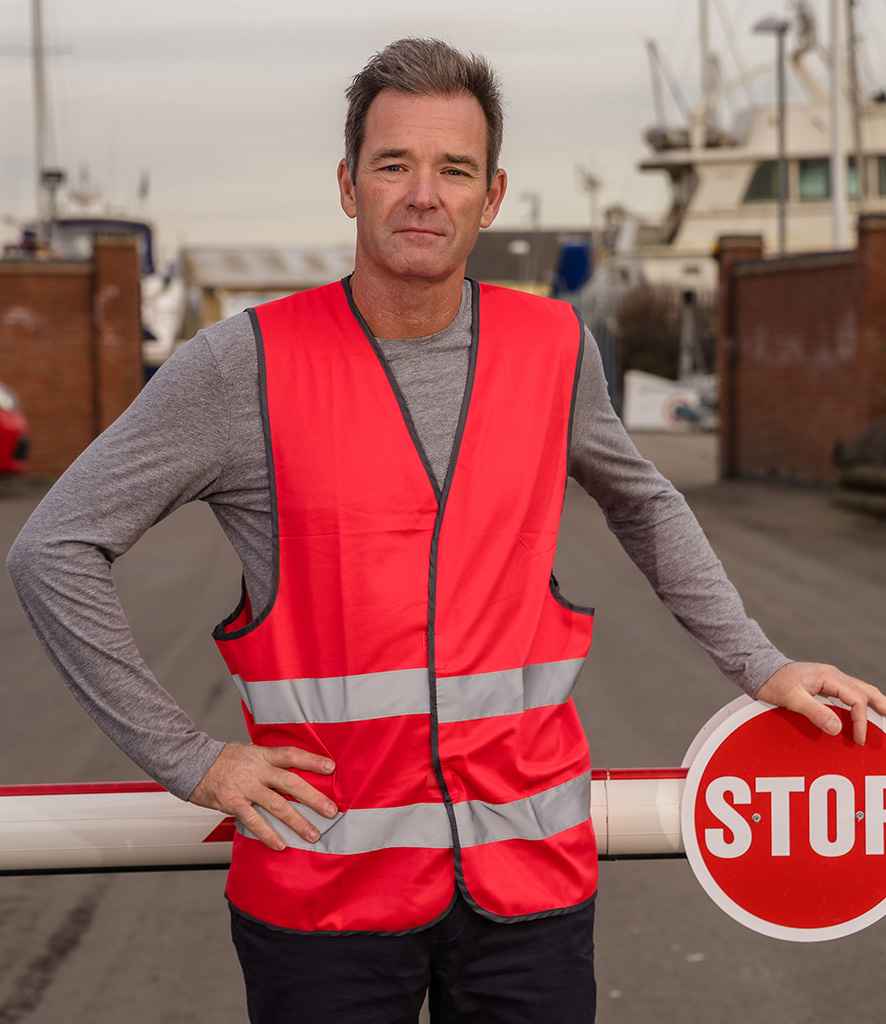 Result Core Enhanced Vis Vest - Red (RS200E)