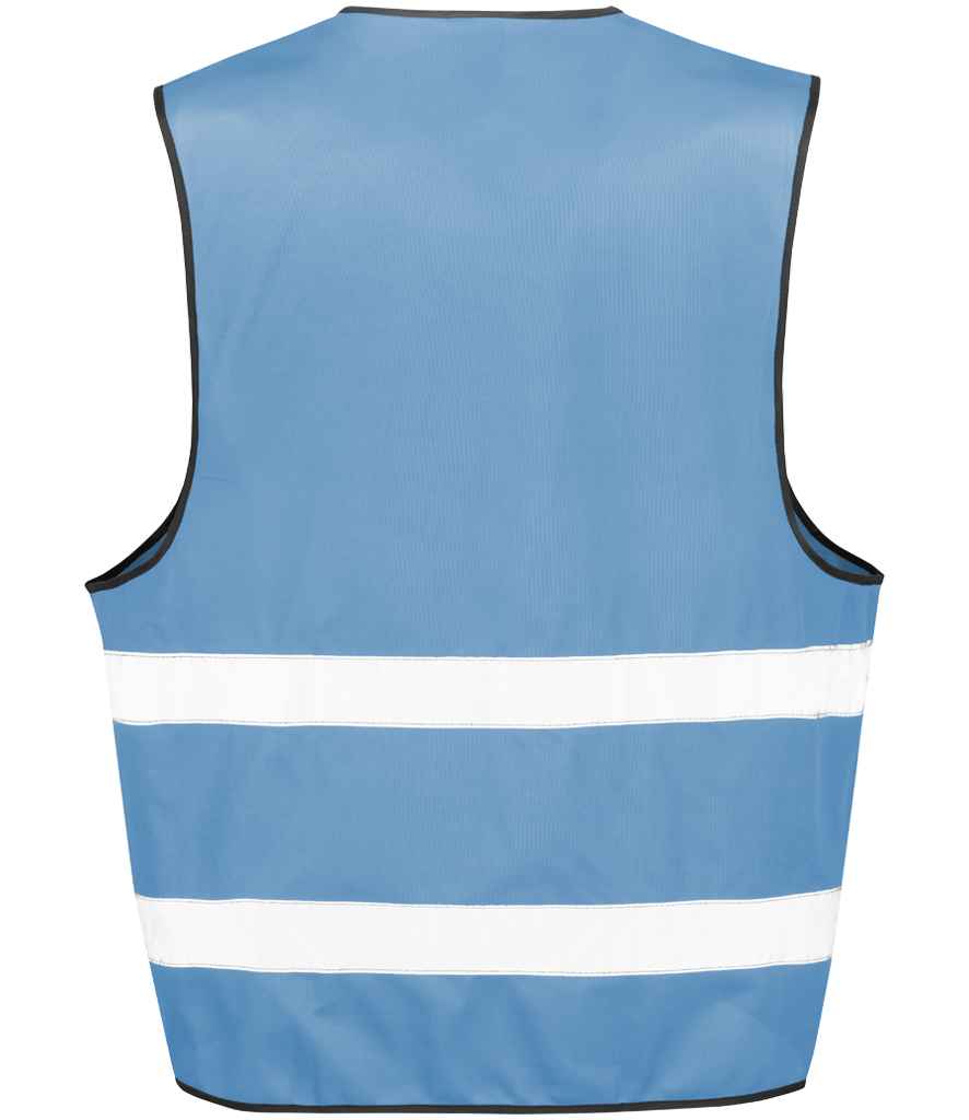 Result Core Enhanced Vis Vest - Sky Blue (RS200E)