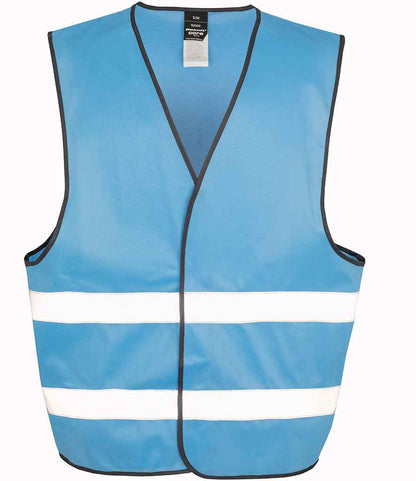 Result Core Enhanced Vis Vest - Sky Blue (RS200E)