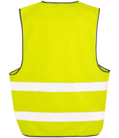 Result Core Motorist Hi-Vis Vest - Fluorescent Yellow (RS200)