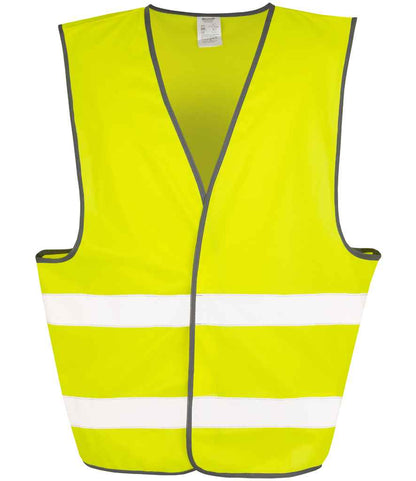 Result Core Motorist Hi-Vis Vest - Fluorescent Yellow (RS200)