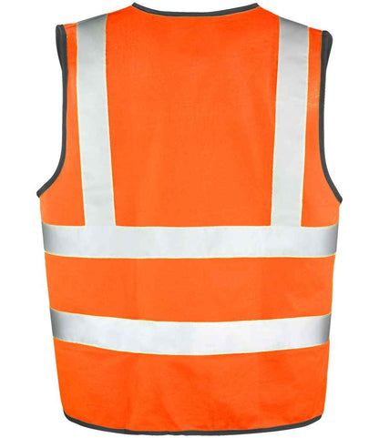 Result Core Hi-Vis Motorway Vest - Fluorescent Orange (RS201M)