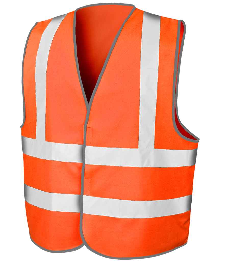 Result Core Hi-Vis Motorway Vest - Fluorescent Orange (RS201M)