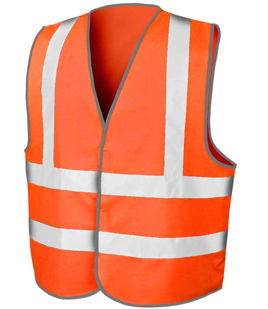 Result Core Hi-Vis Motorway Vest - Fluorescent Orange (RS201M)
