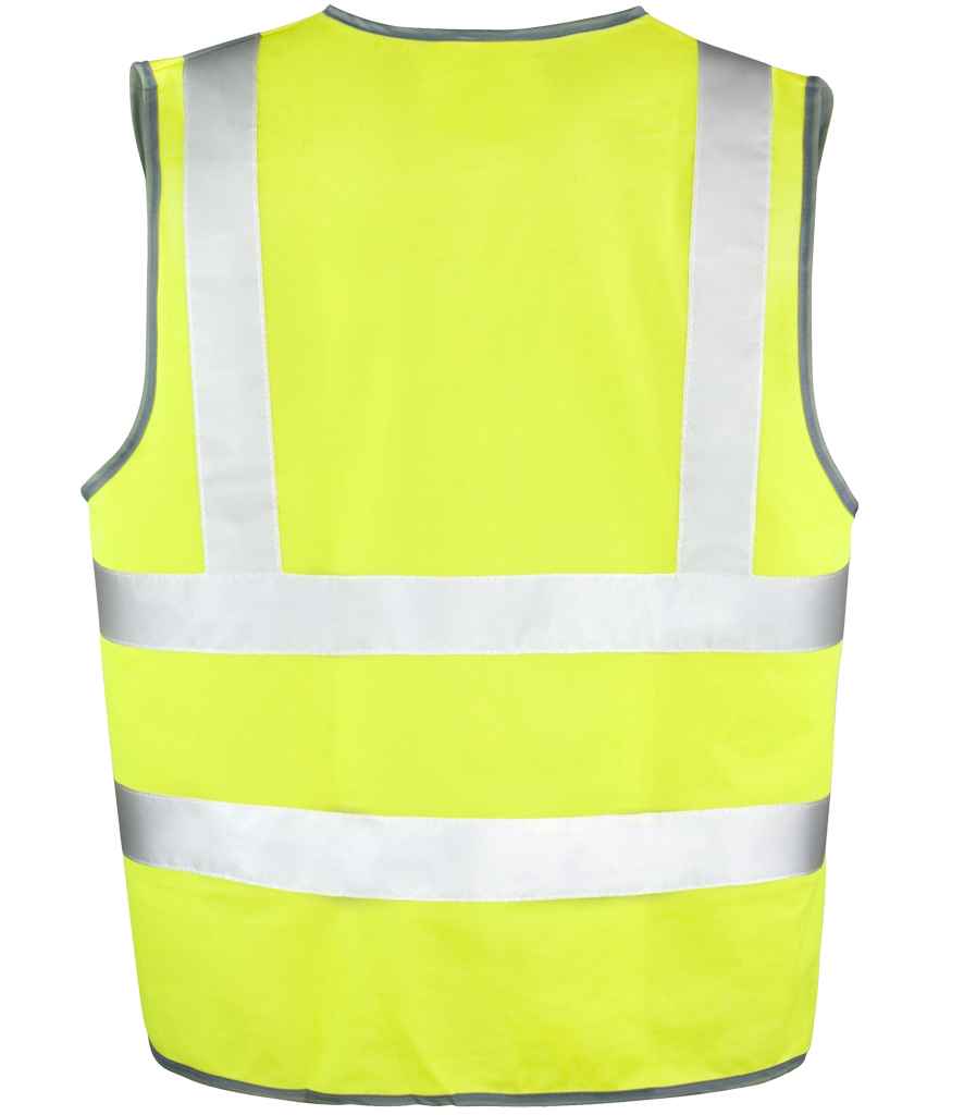 Result Core Hi-Vis Motorway Vest - Fluorescent Yellow (RS201M)