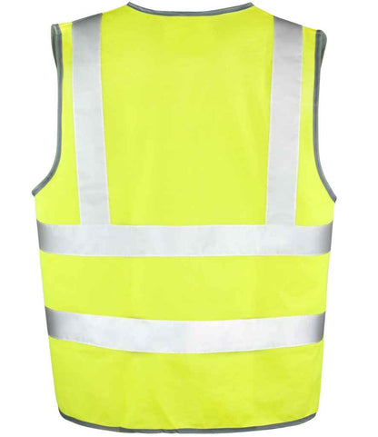Result Core Hi-Vis Motorway Vest - Fluorescent Yellow (RS201M)