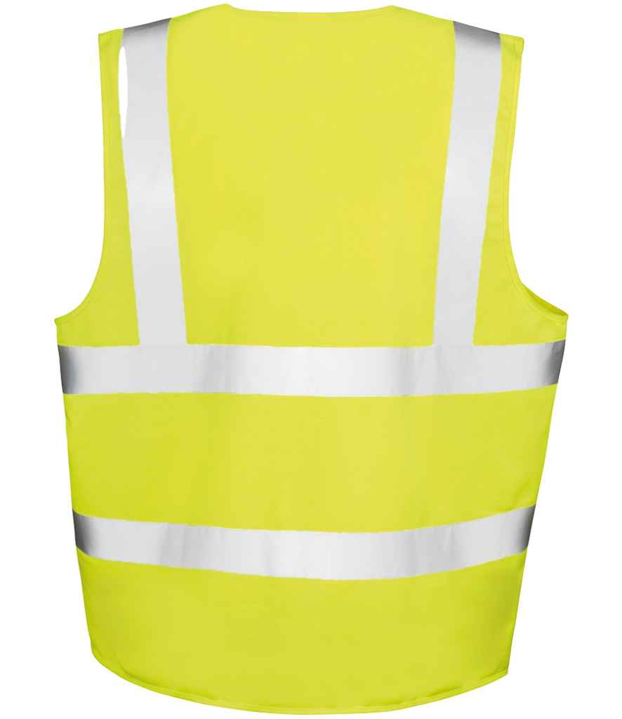Result Core Zip ID Safety Tabard - Fluorescent Yellow (RS202)