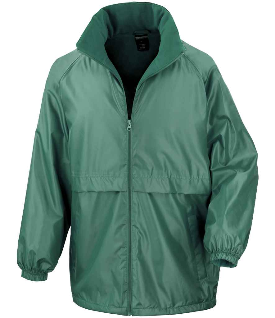 Result Core Micro Fleece Lined Jacket - Bottle Green (RS203M)