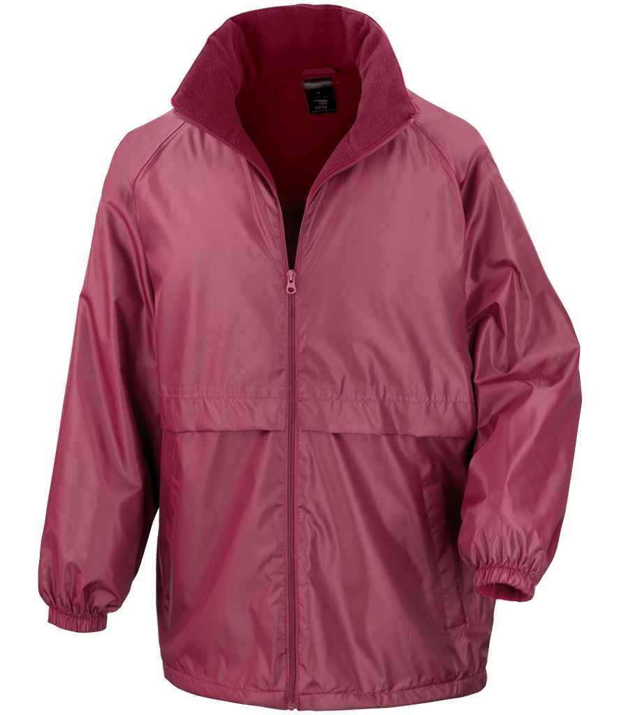 Result Core Micro Fleece Lined Jacket - Burgundy (RS203M)