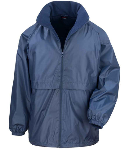 Result Core Micro Fleece Lined Jacket - Navy (RS203M)