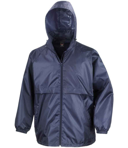 Result Core Lightweight Lined Waterproof Jacket - Navy (RS205)