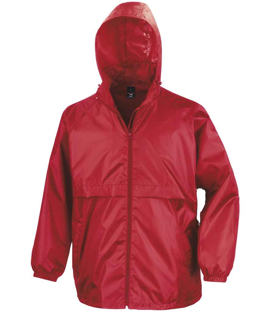 Result Core Lightweight Lined Waterproof Jacket - Red (RS205)
