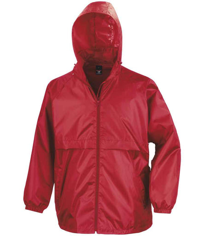 Result Core Lightweight Lined Waterproof Jacket - Red (RS205)