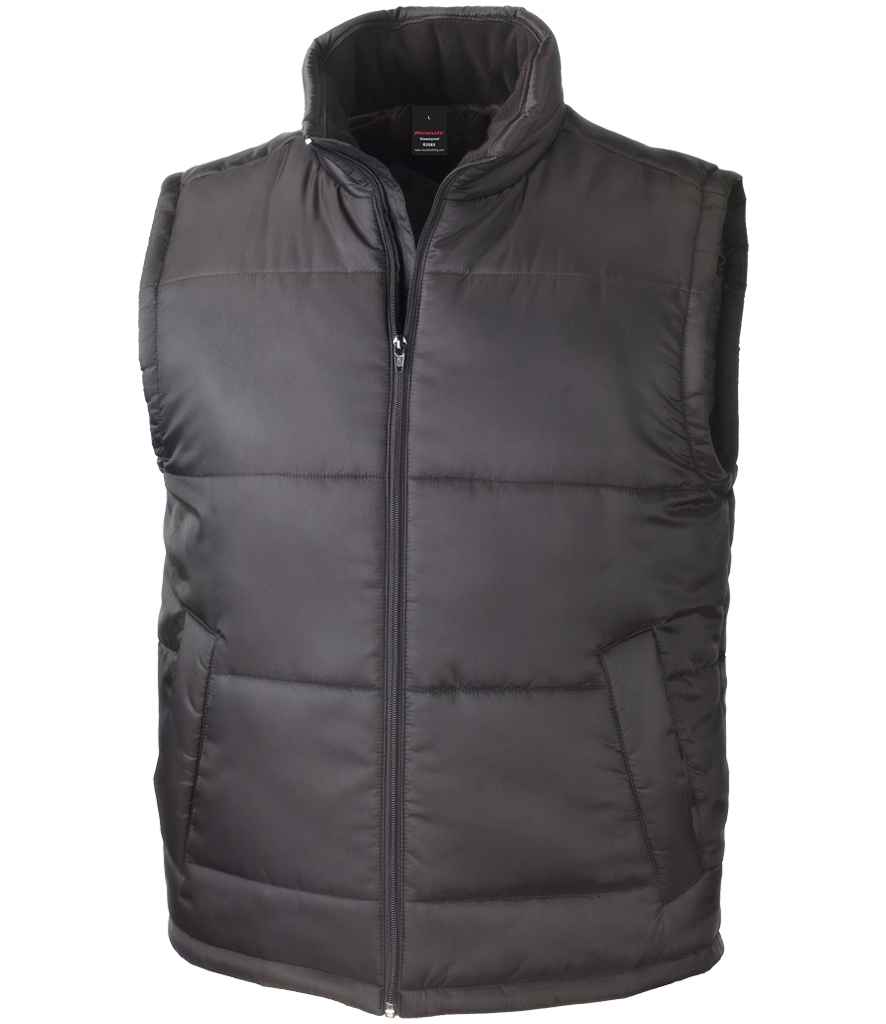 Result Core Padded Bodywarmer - Black (RS208)