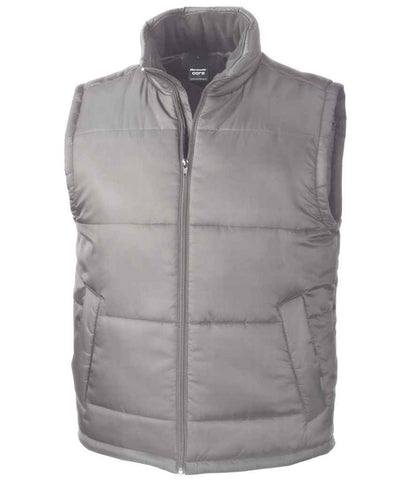 Result Core Padded Bodywarmer - Grey (RS208)